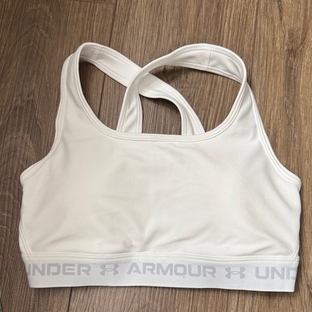 Under Armour Women's Cream Sports Bra